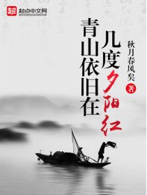 青山依舊在,幾度夕陽紅