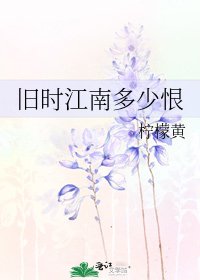 旧时江南多少恨