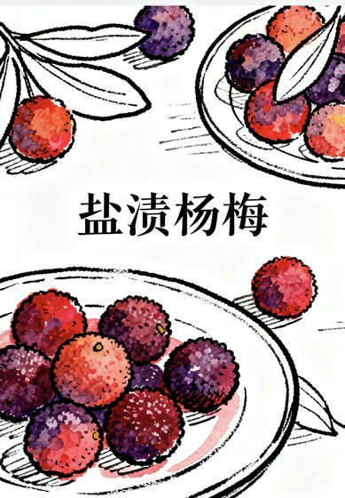 《盐渍杨梅》