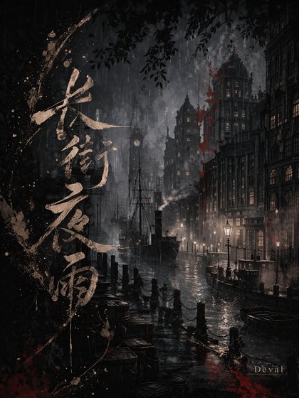 长街夜雨